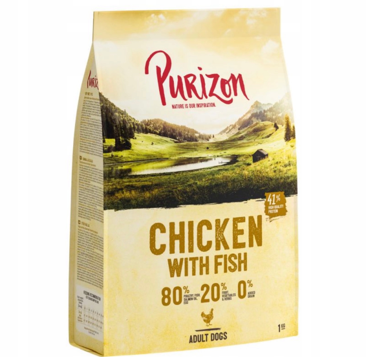 Levně Purizon suché krmivo pro dospělé psy, kuře a ryba , bez obilovin 12 kg