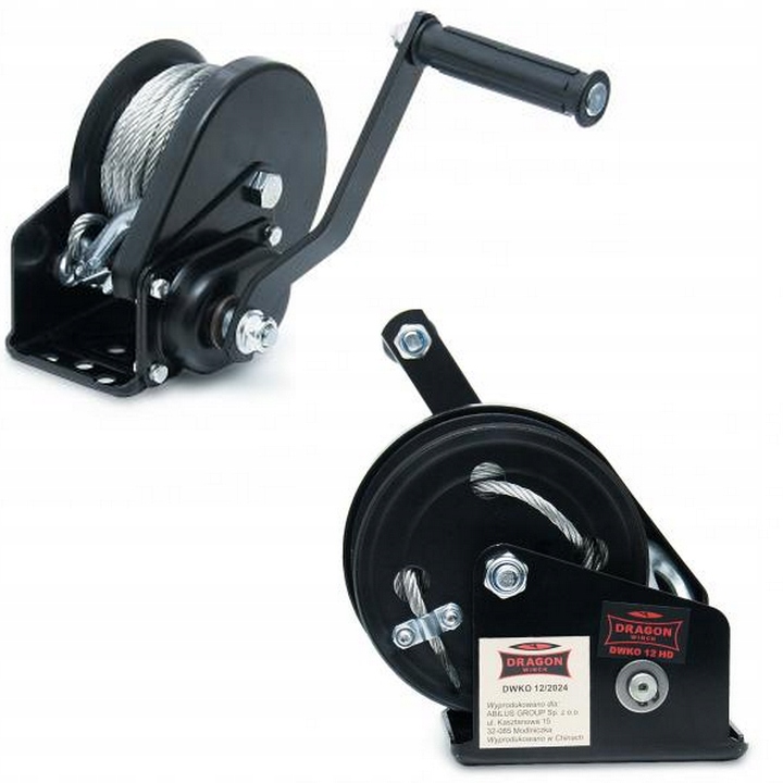 Dragon Winch Ručný navijak 1200HD 540KG 10 m II Atv Štvorkolka Buggy