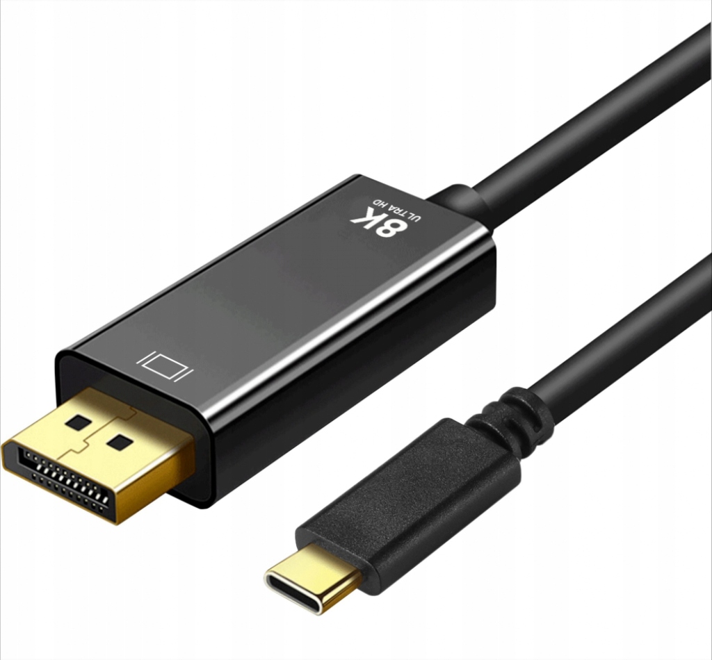 KABEL MACBOOK USB-C DISPLAYPORT 1.4 DP 8K 4K 1.8m