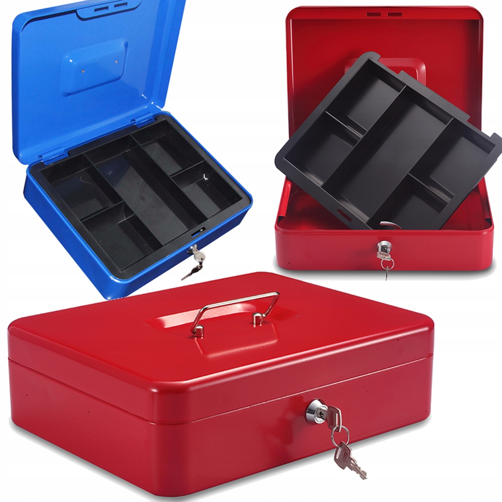 

Kasetka Metalowa Na Pieniądze Bilon XL Kaseta Duża