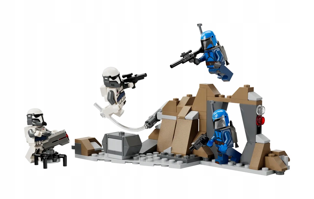LEGO STAR WARS 75373 ZASADZKA NA MANDALORZE ZESTAW BITEWNY