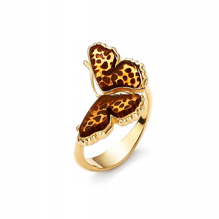 Prstýnek Harf stříbro 925 motýl R-19