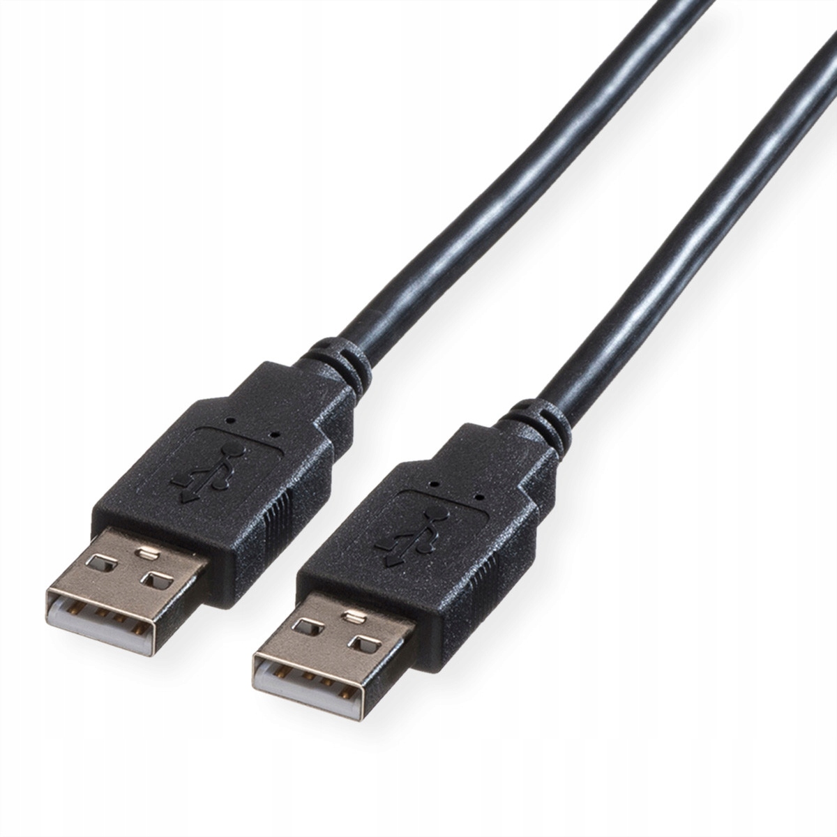 

Kabel przewód Usb 2.0 A-a M/M czarny 4,5m