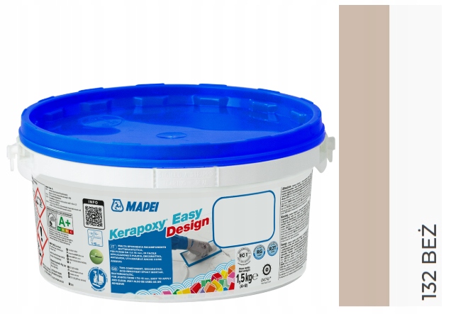 Mapei Fuga Epoksydowa Kerapoxy Easy Design 132 1,5 kg Kolor Beż