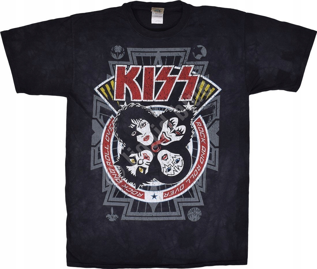 Kiss Rock and Roll Over Liquid Blue 2XL
