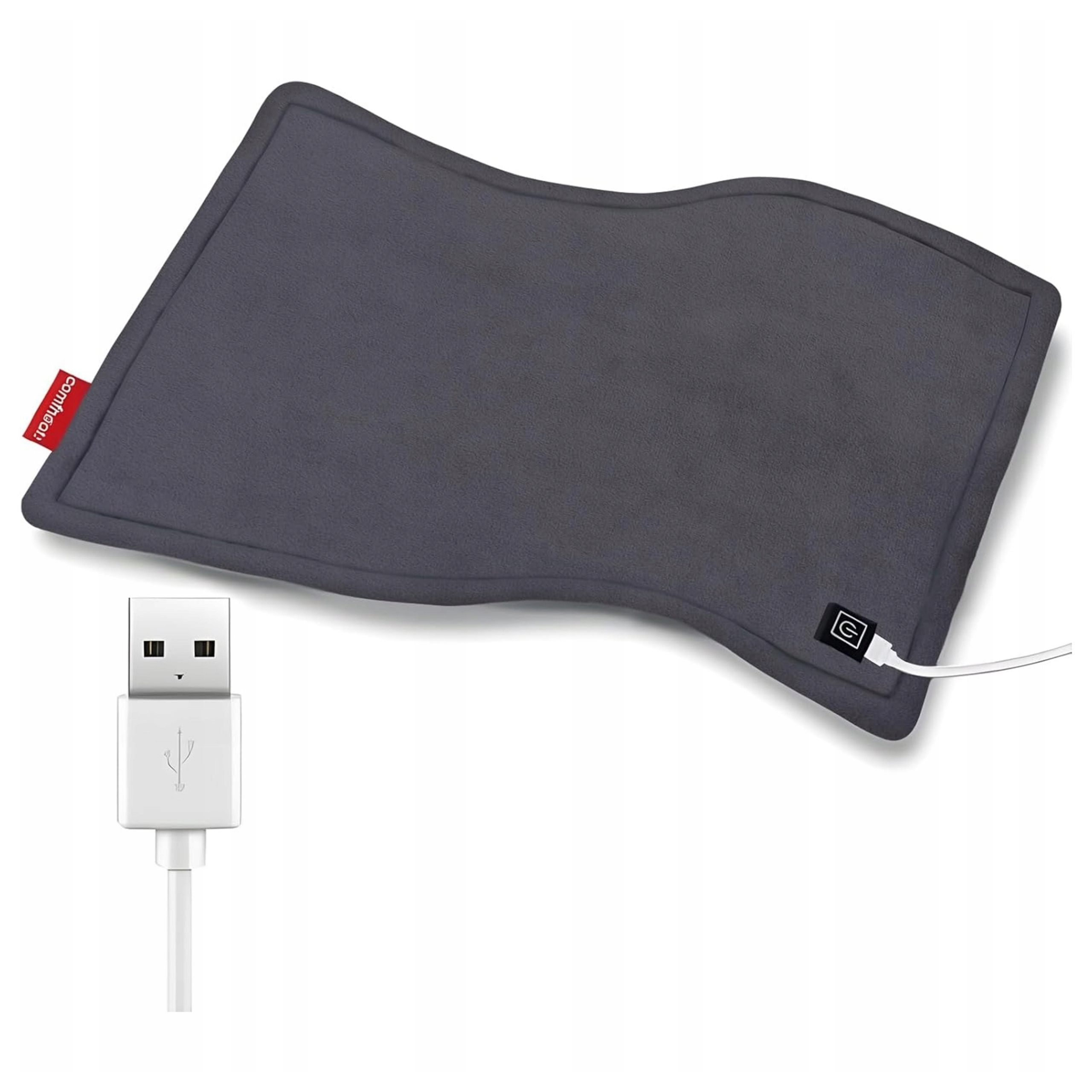 Poduszka elektryczna Usb 40x30 cm mata grzewcza na plecy brzuch 3 poziomy