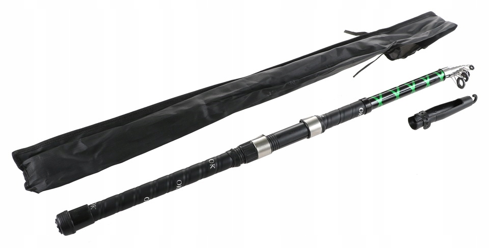 

Wędka Teleskopowa 2,4m Black Panther 80-120g