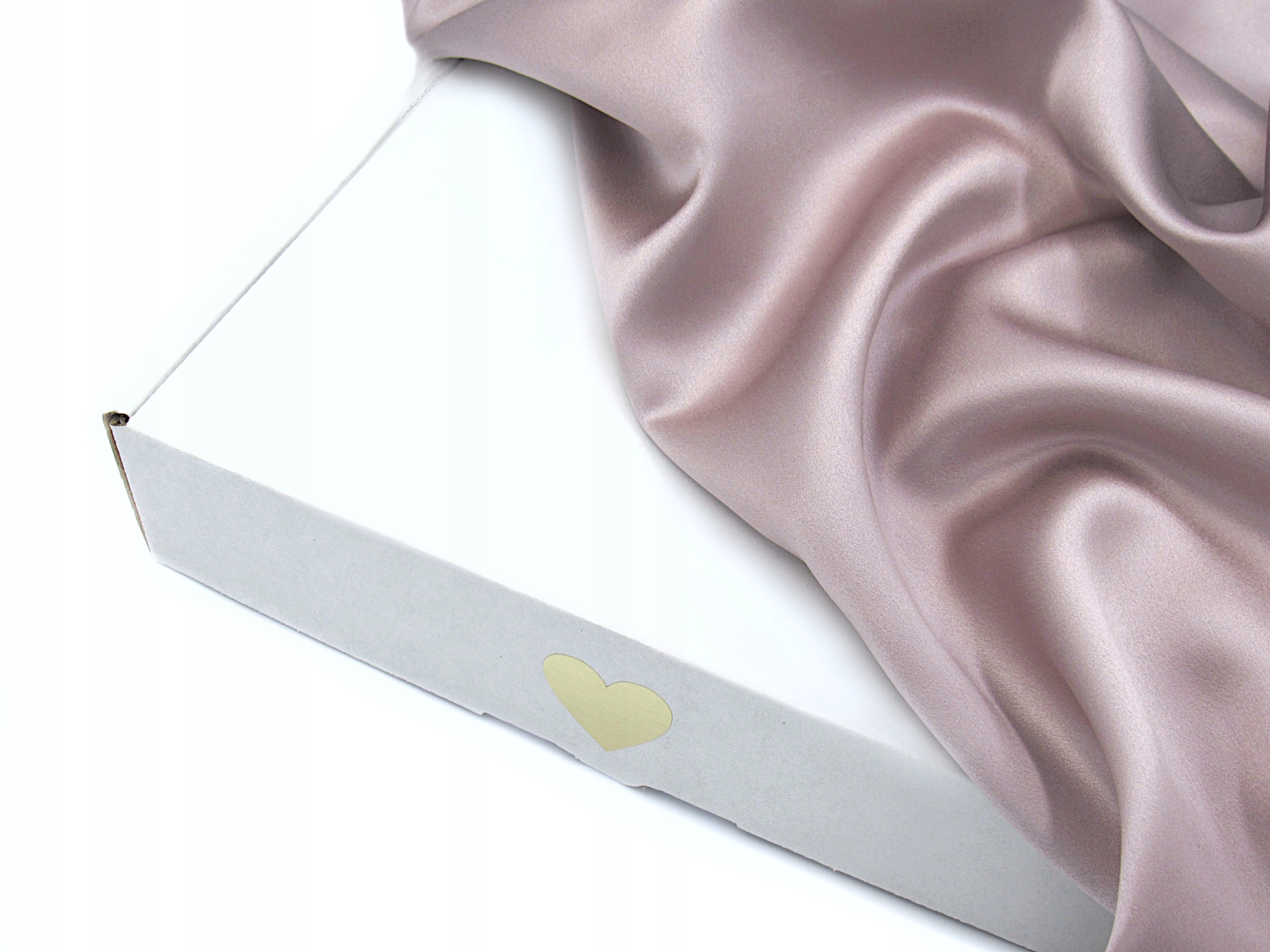 

Jedwabna poszewka 40x40 z bawełną, Pudrowy róż