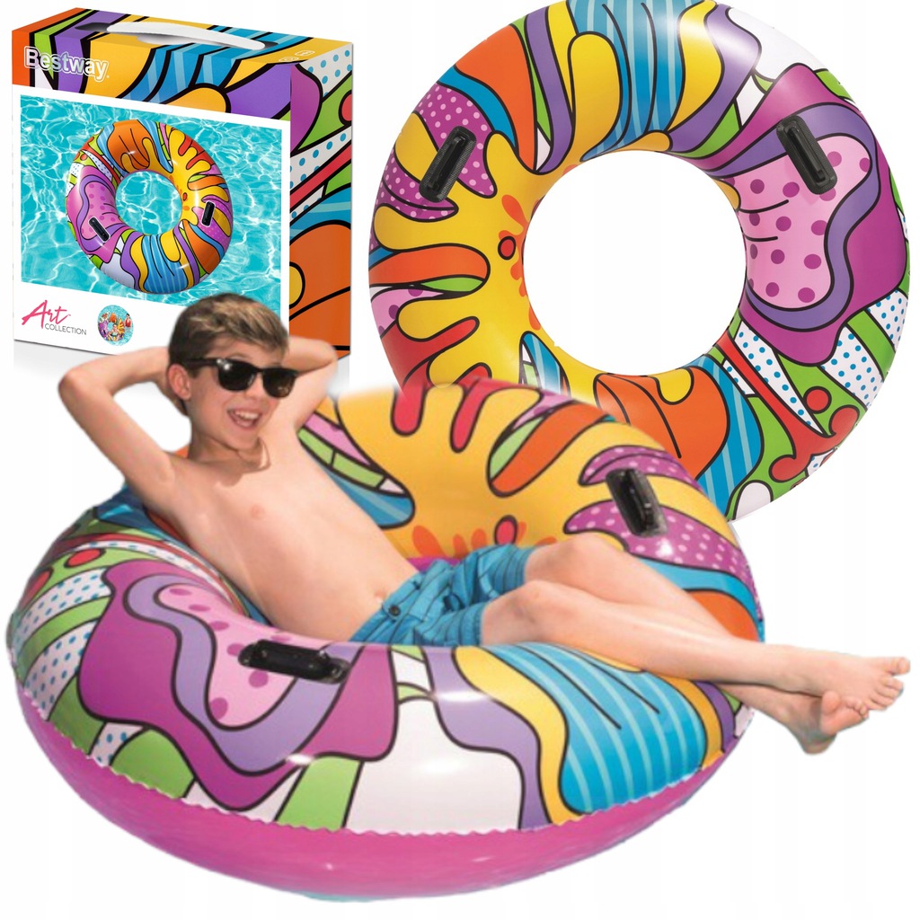 

Dmuchane Koło Do Pływania Duże XXL Bestway 119CM