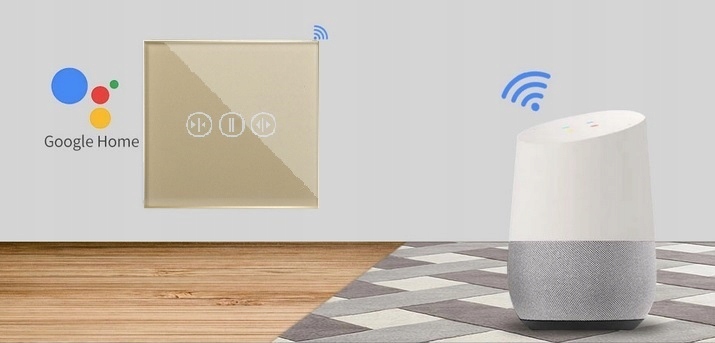DOTYKOWY WŁĄCZNIK PRZEŁĄCZNIK ROLET WIFI TUYA SZKŁ Marka Bseed