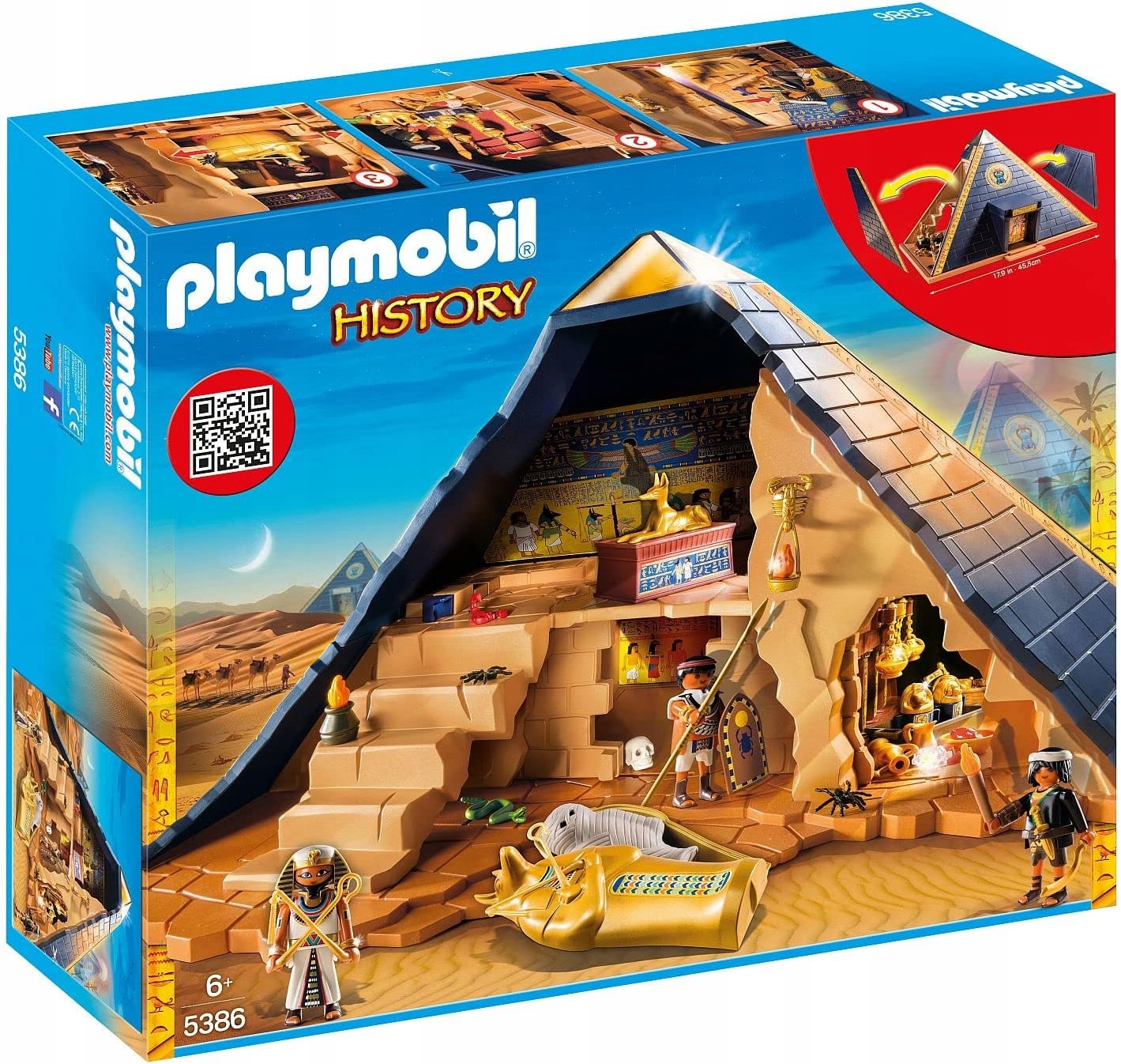 

Playmobil History 5386 Piramida Faraona Egipt
