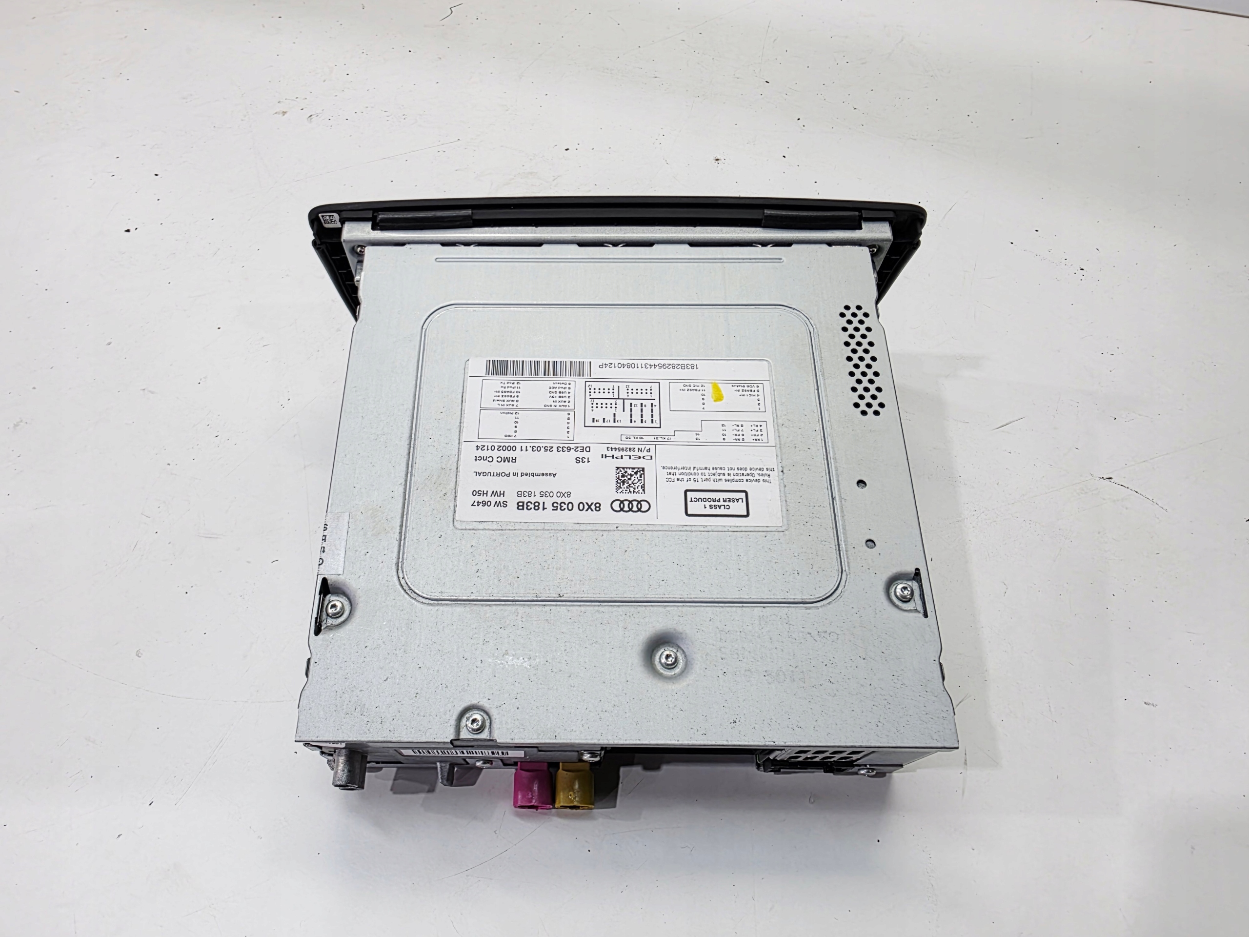 RADIO MULTIMEDIA MMI SD AUDI A1 8X 8X0035183B