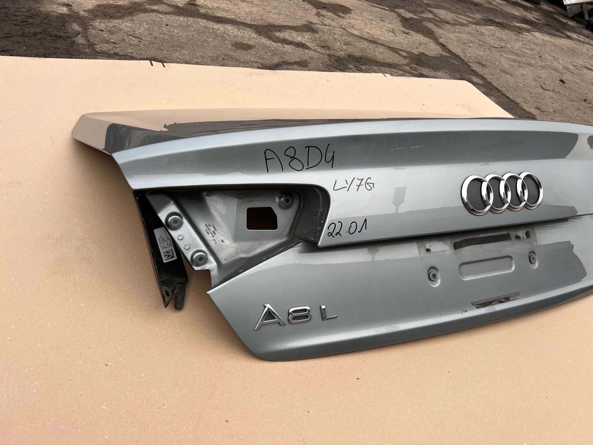 AUDI A8 D4 LONG boot door rear cover boot LY7G