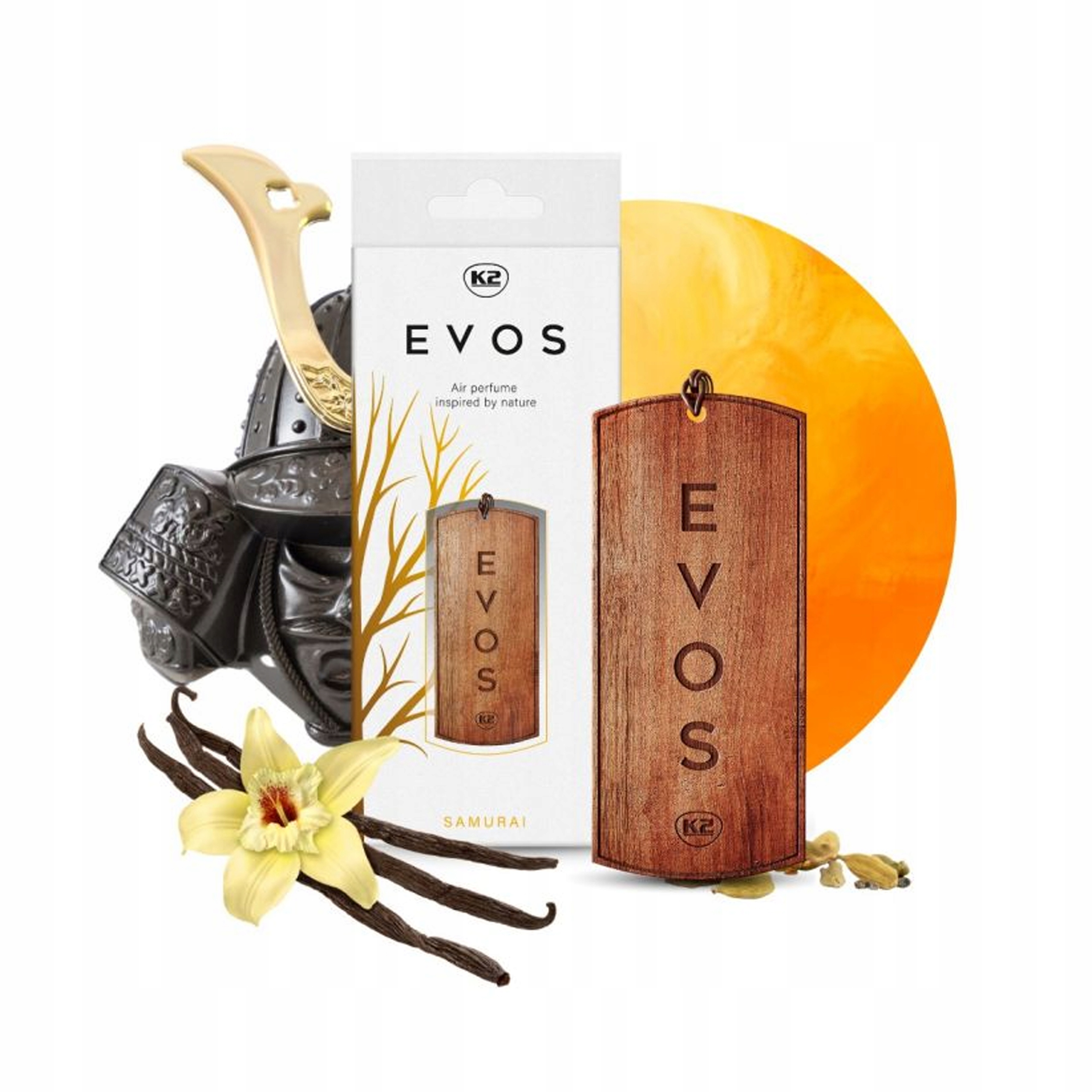 K2 EVOS Samurai V032 Zawieszka Zapachowa Drewniana Producent K2