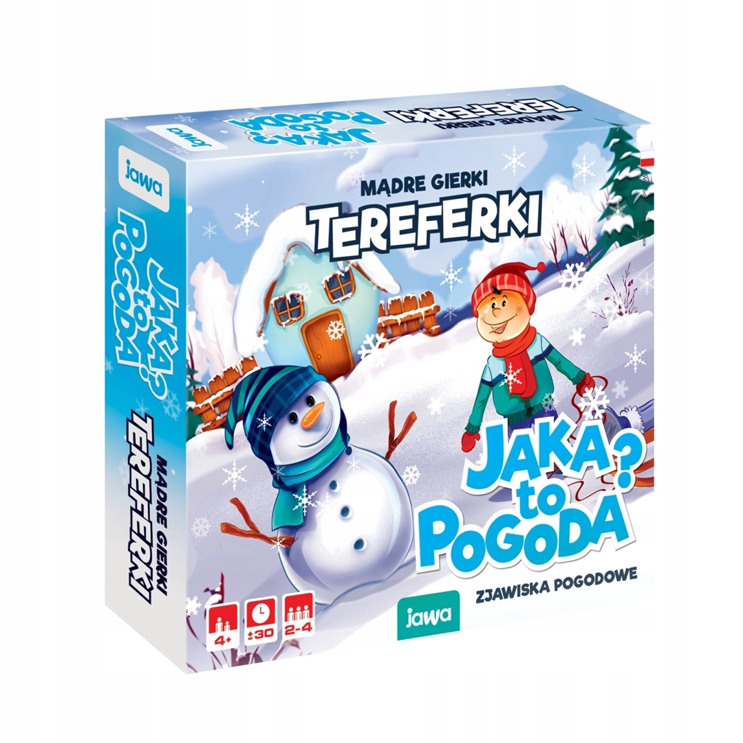 Jaka to pogoda układanka edukacyjna Jawa 4+