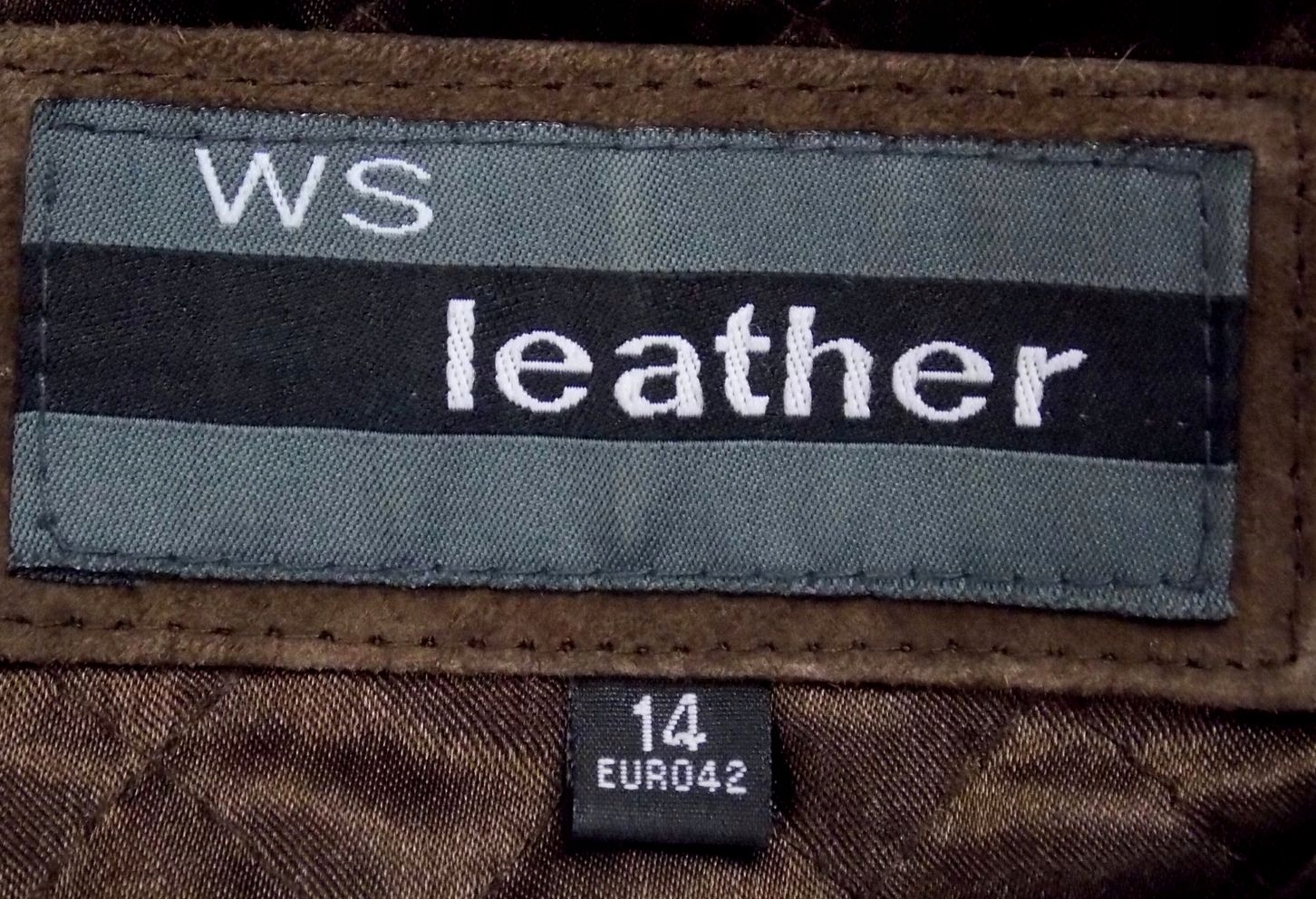 WS LEATHER SKÓRZANA ZIMOWA KURTKA RAMONESKA 42 Wypełnienie nie dotyczy