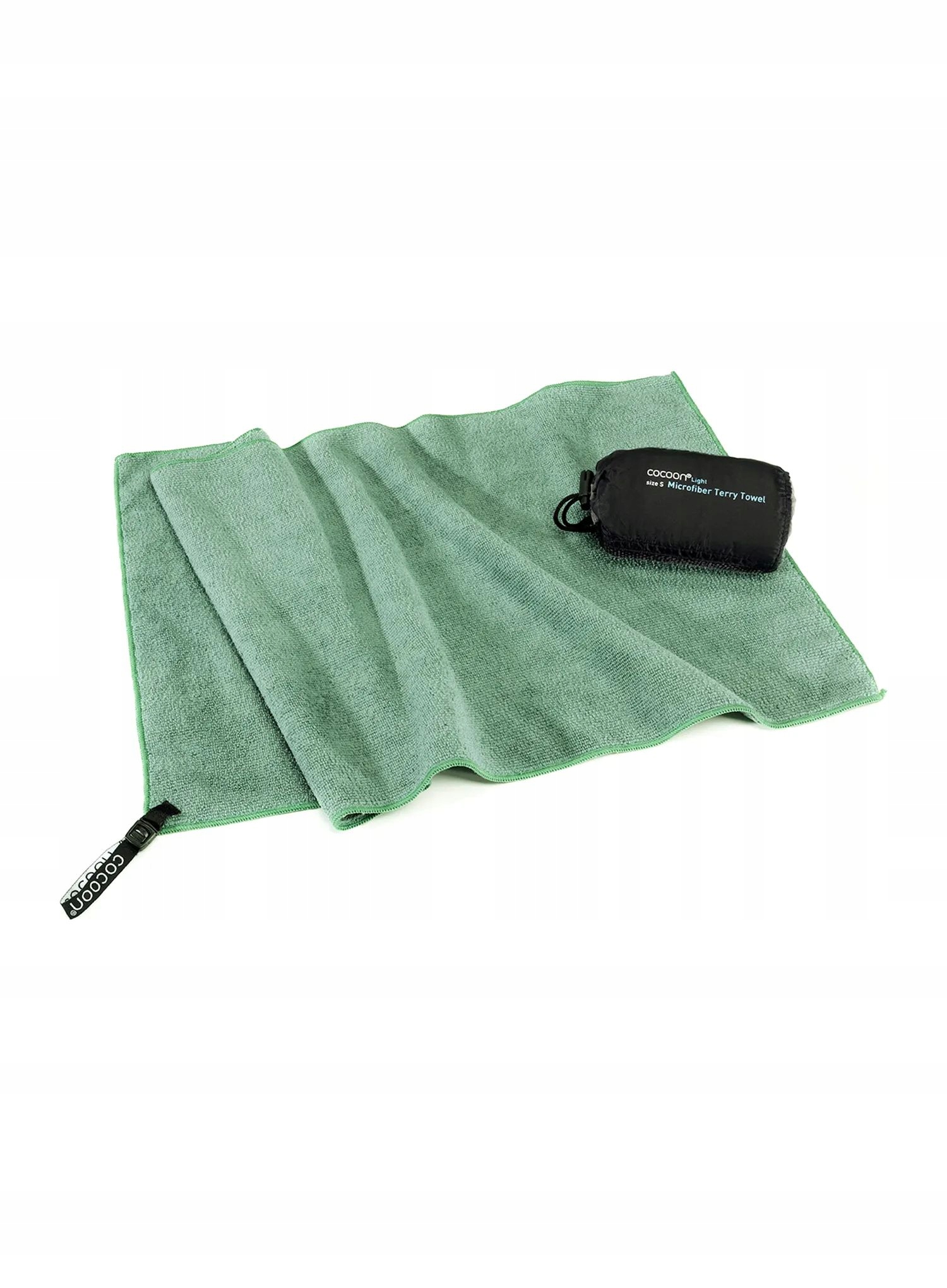 Ręcznik szybkoschnący Cocoon Microfiber Towel Terry S bamboo green