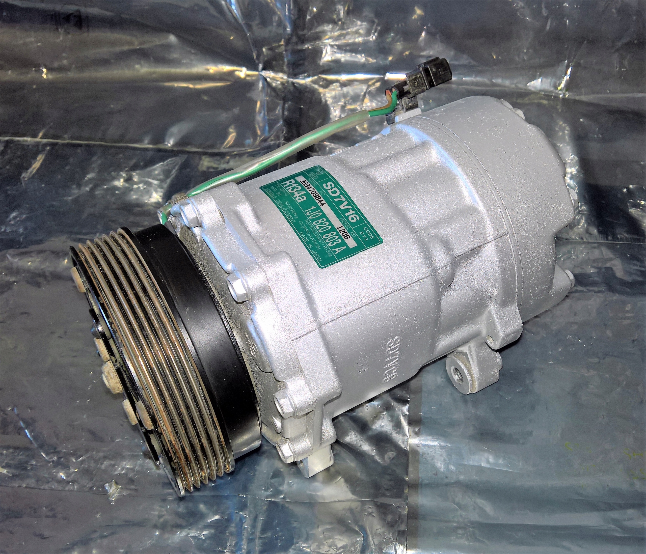 VW GOLF SHARAN BORA AUDI A3 SEAT SKODA 1.9 2.0 KOMPRESOR SPRĘŻARKA SD7V16