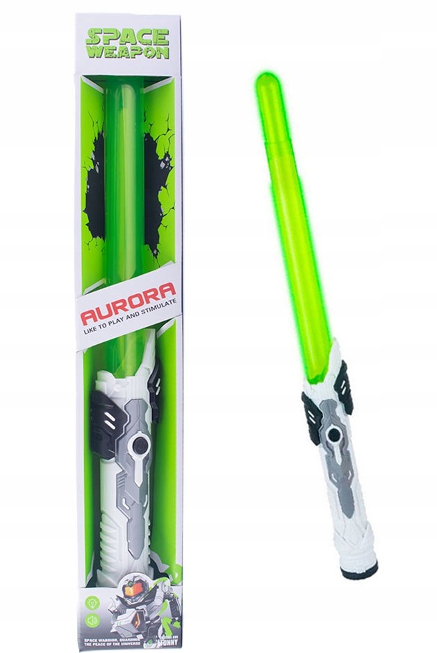 MIECZ ŚWIETLNY, LED I DŹWIĘK SKŁADANY ZABAWKA