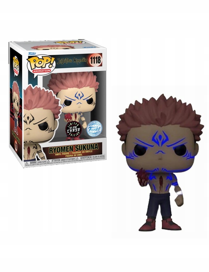 Sukuna se srdcem Chase Jujutsu Kaisen Funko Pop #1118