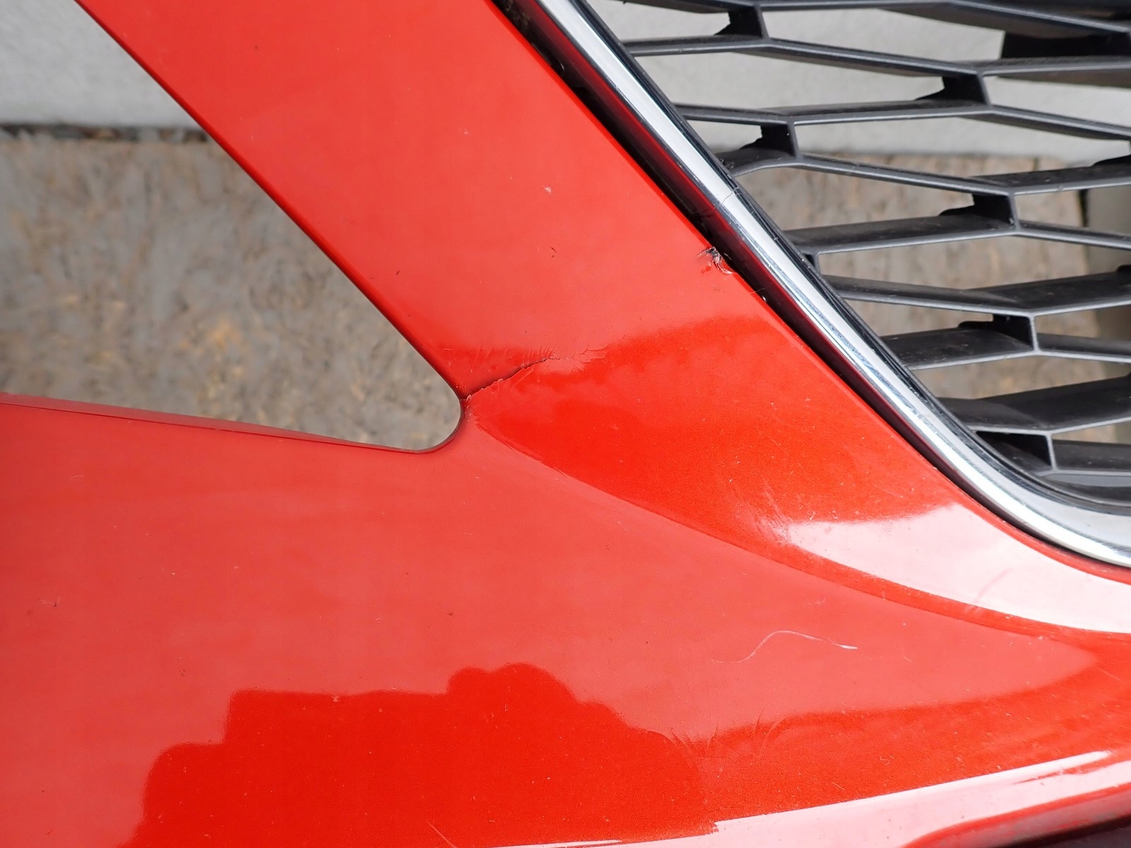 bumper front front SEAT IBIZA 4 IV 6J LIFT 2012-2017R