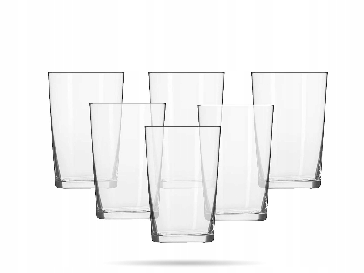 

6 szklanek do herbaty 250 ml Tik Krosno