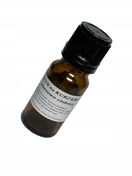 

Płyn na Kurzajki aloesowo-ziołowy 10ml z pędzelkie