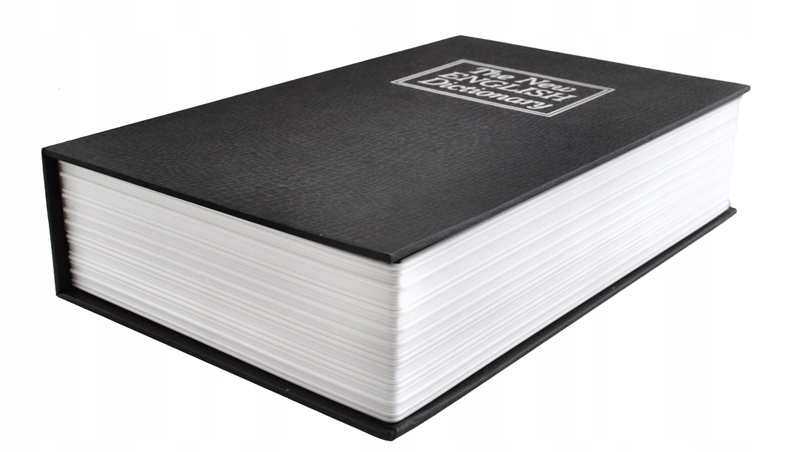 SEJF KASETKA KSIĄŻKA NA PIENIĄDZE METALOWA + KLUCZ Marka Satis