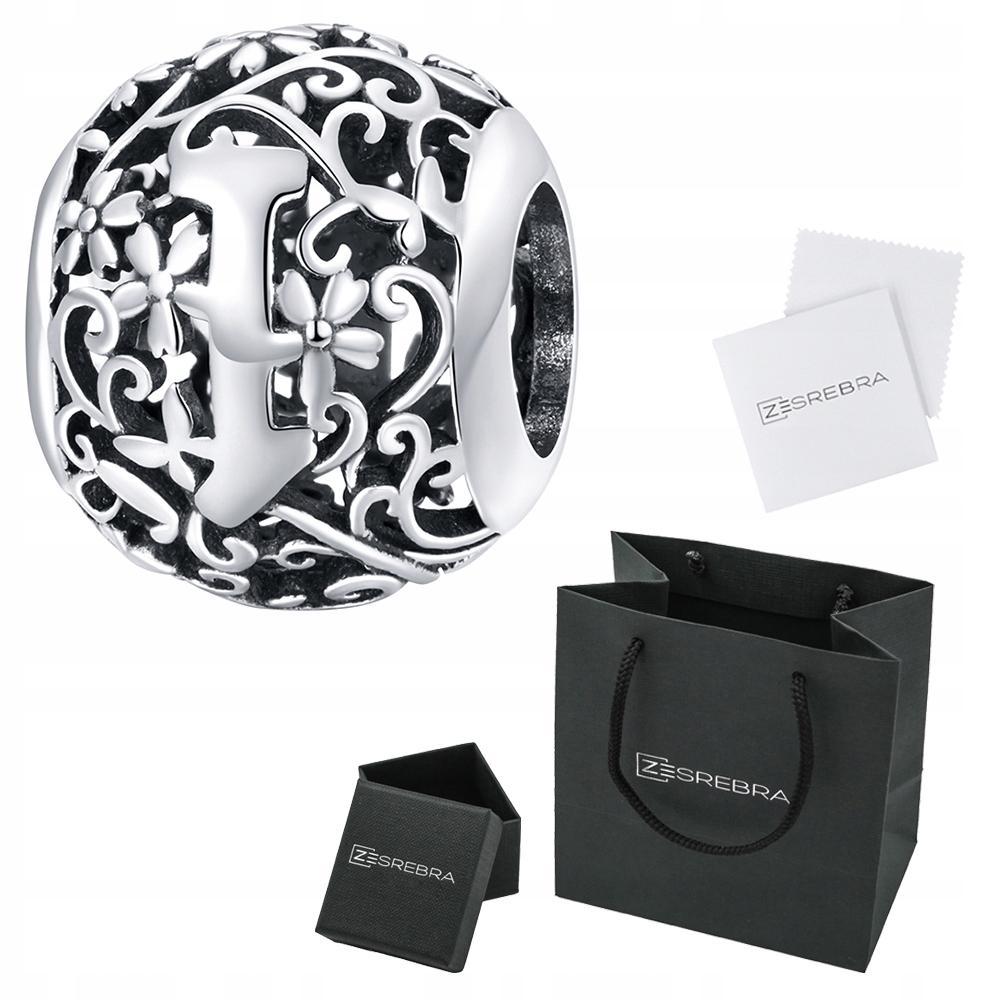 

Charms litera I do Pandora srebro 925 koralik