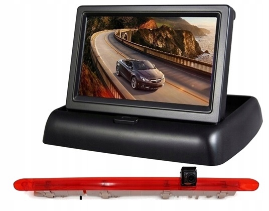 Monitor Kamera V Lampách Mercedes Vito 2016+ Fisheye Full Hd 1920x1080p