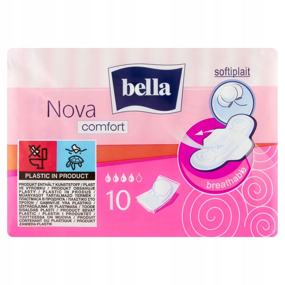 Podpaski higieniczne Bella Nova Comfort 10 szt