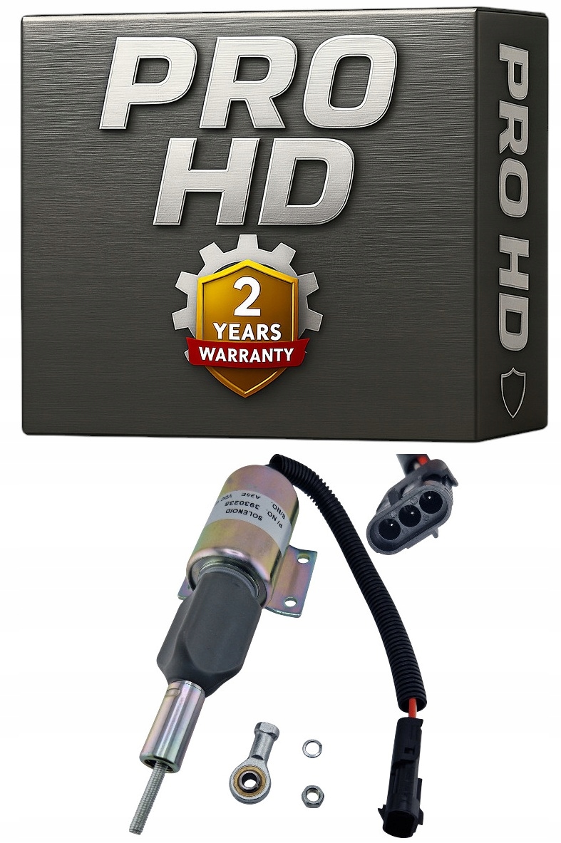 Elektroventil Cummins 12V 6CT8.3 3930235 hasicí cívka