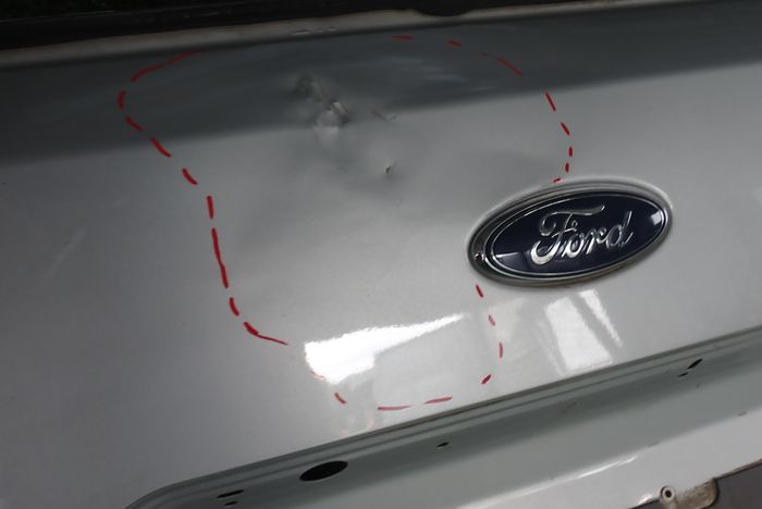 FORD TRANSIT CONNECT 13- Heckklappe heck