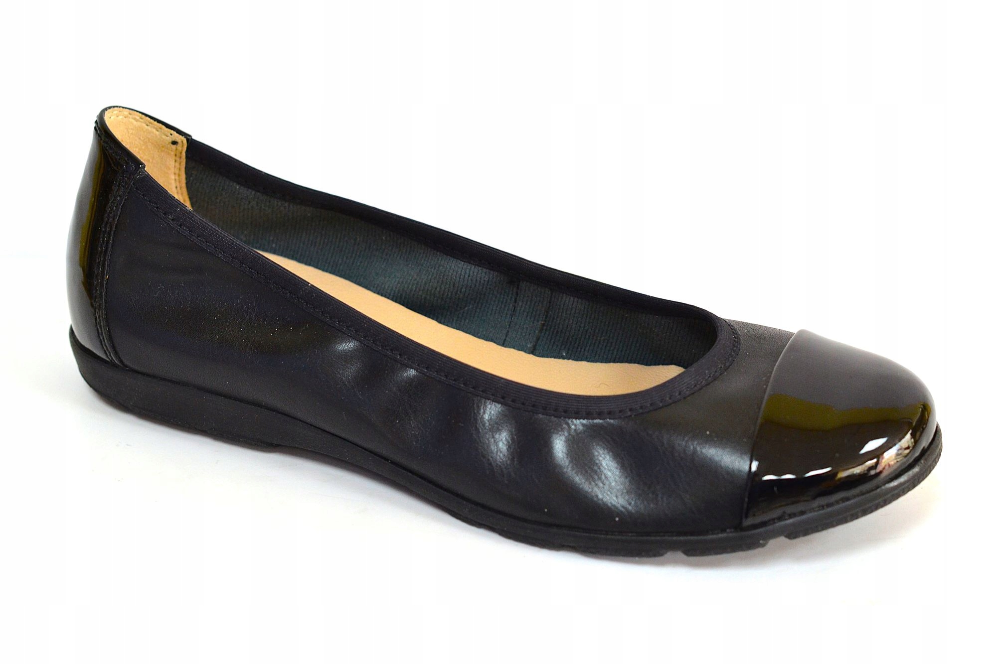Caprice 22182-42 Baleríny Černé Black Comb VEL.36