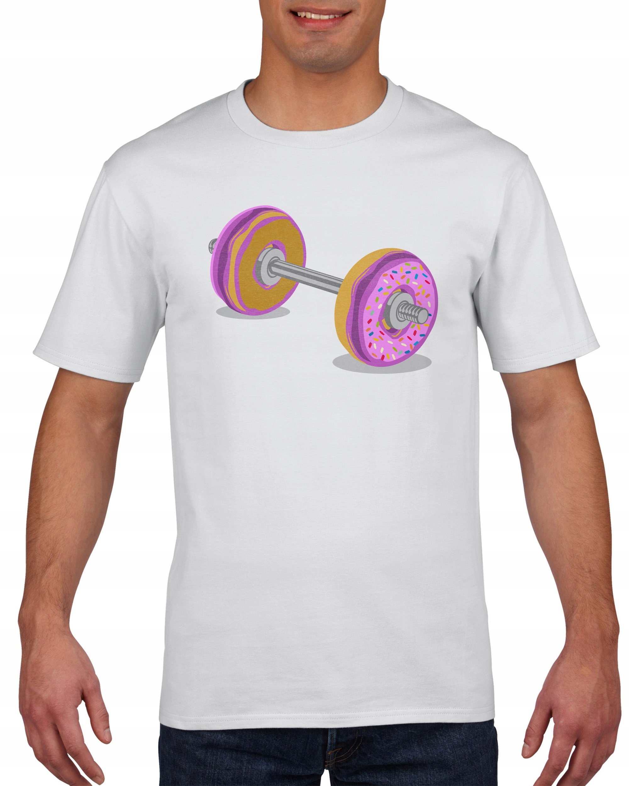 

Koszulka męska Ciastko Paczek Ciezary M