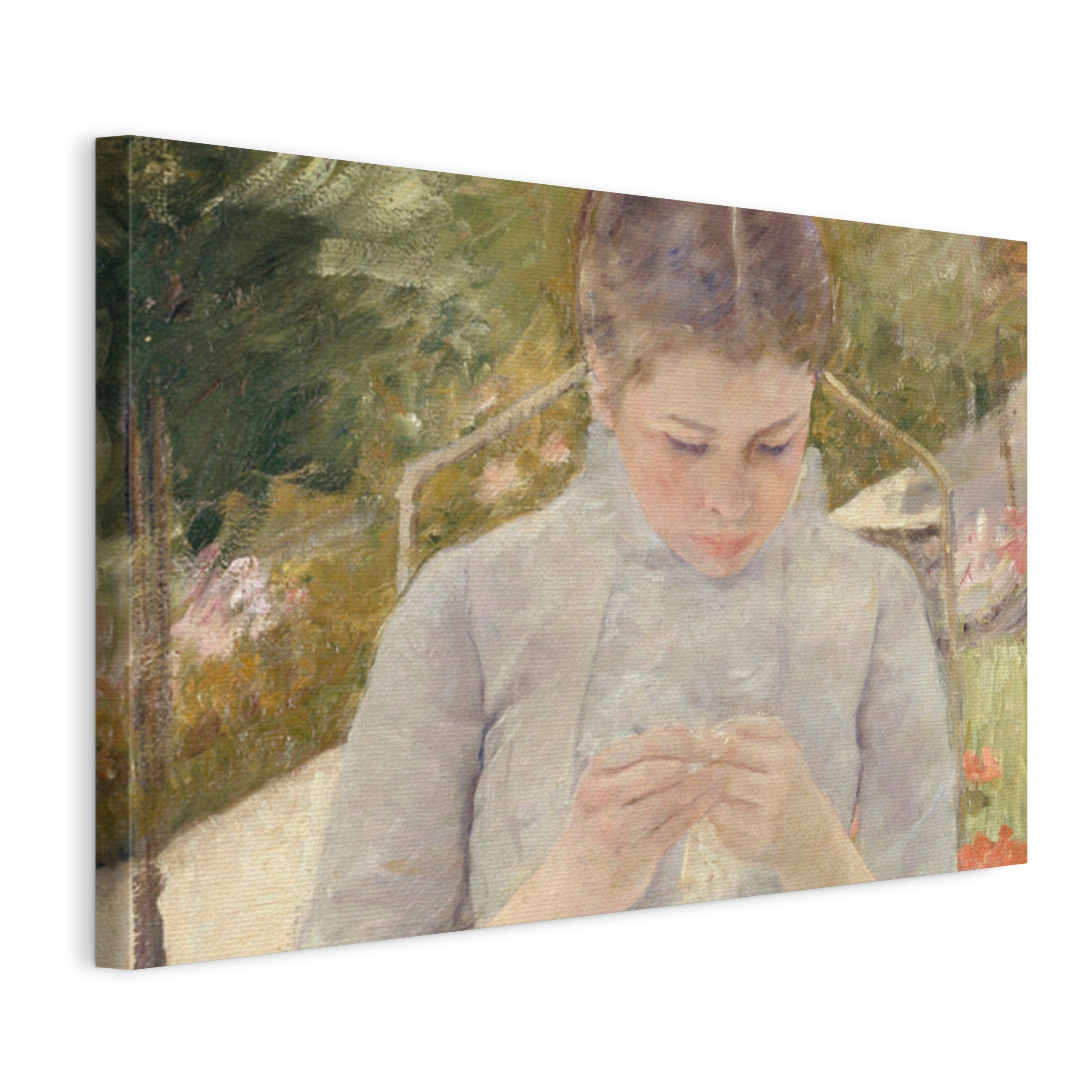 Obraz Na Plátně Mary Cassatt Dívka V Zahradě 45x30