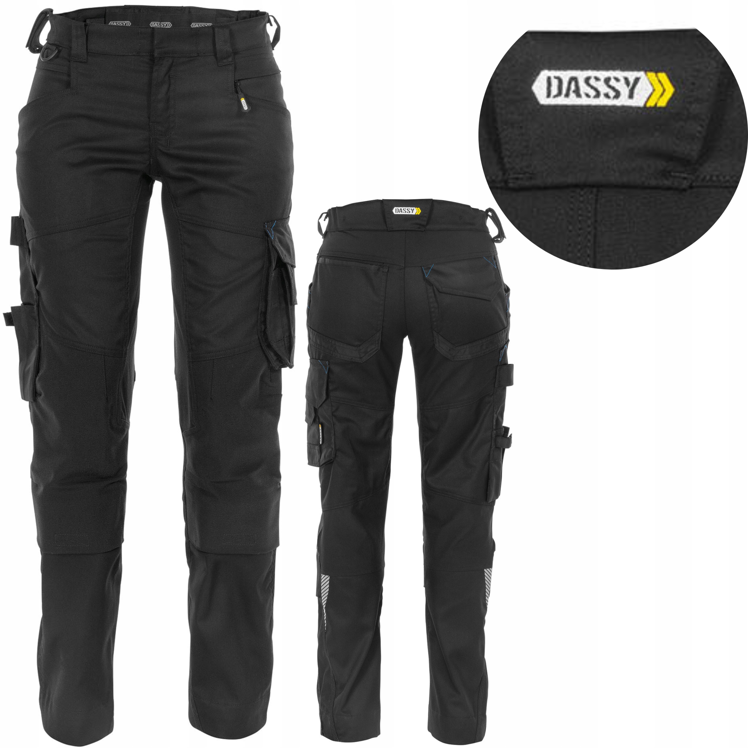 Жіночі робочі штани Dassy Dynax Black 44