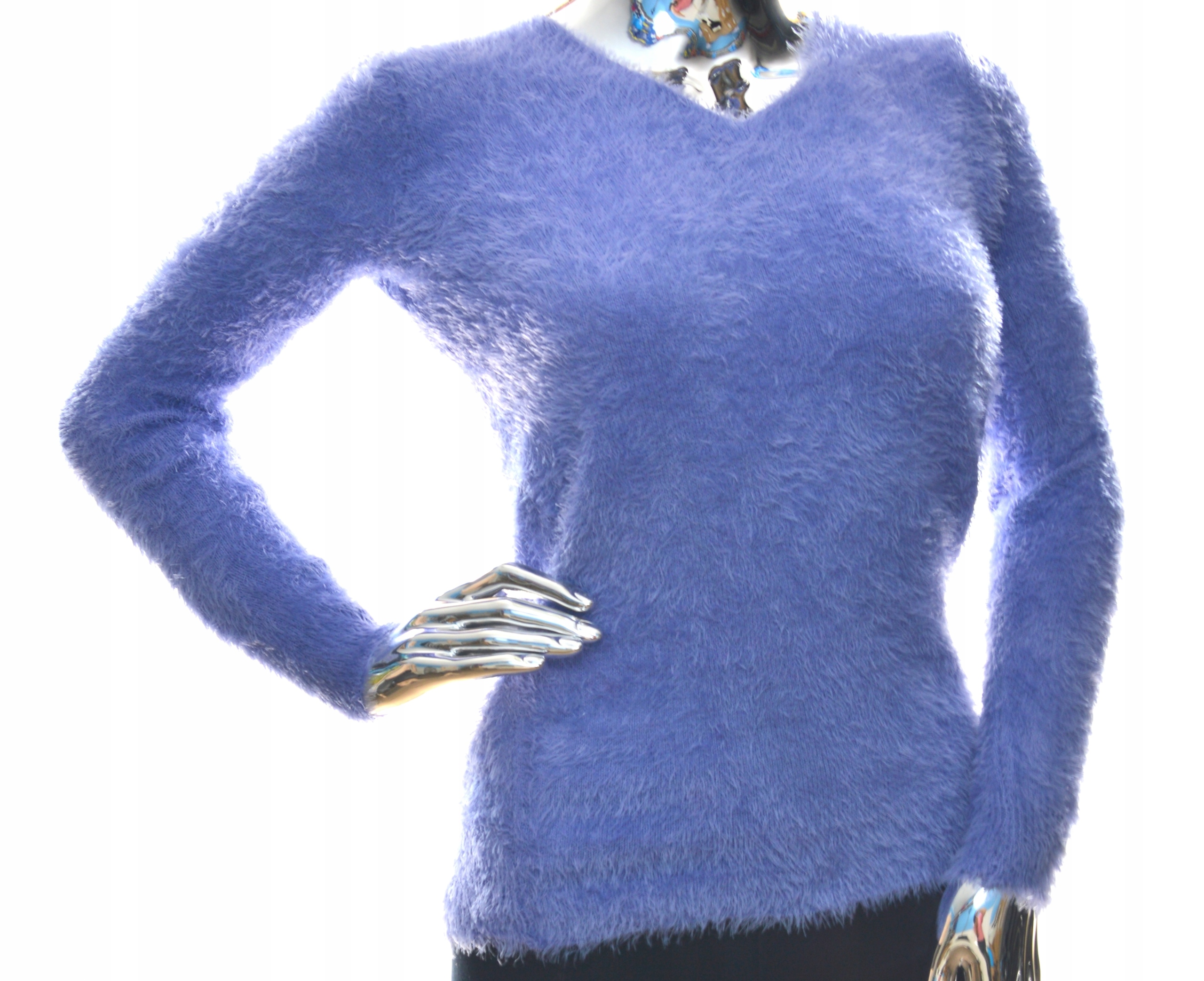 

Damski sweter z wełną typu alpaka Uni różne