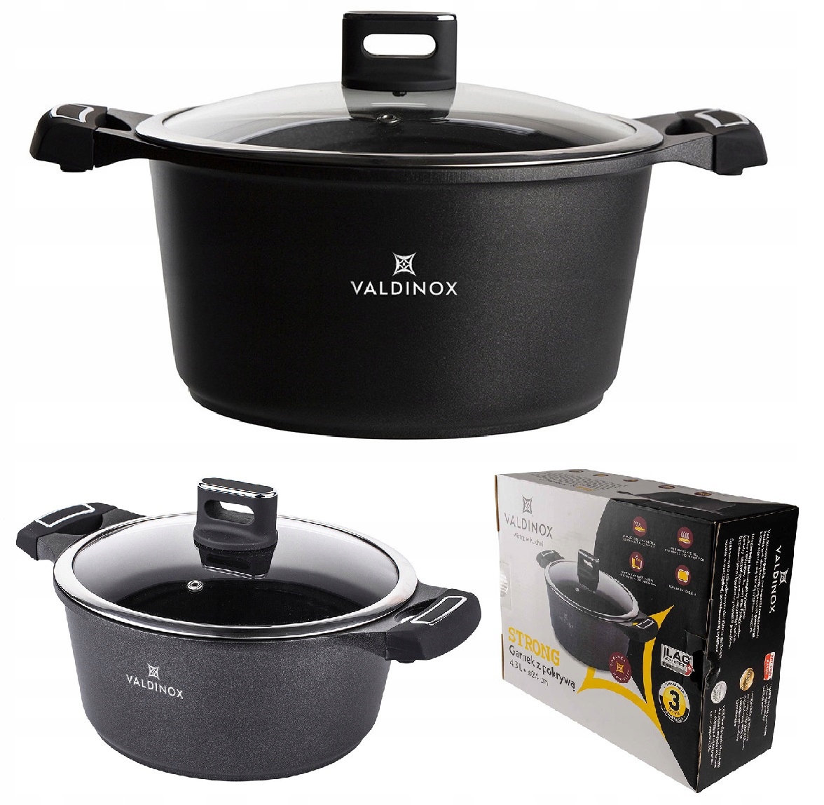 

Valdinox Strong Garnek Indukcję Gaz 2,4 L 20 cm