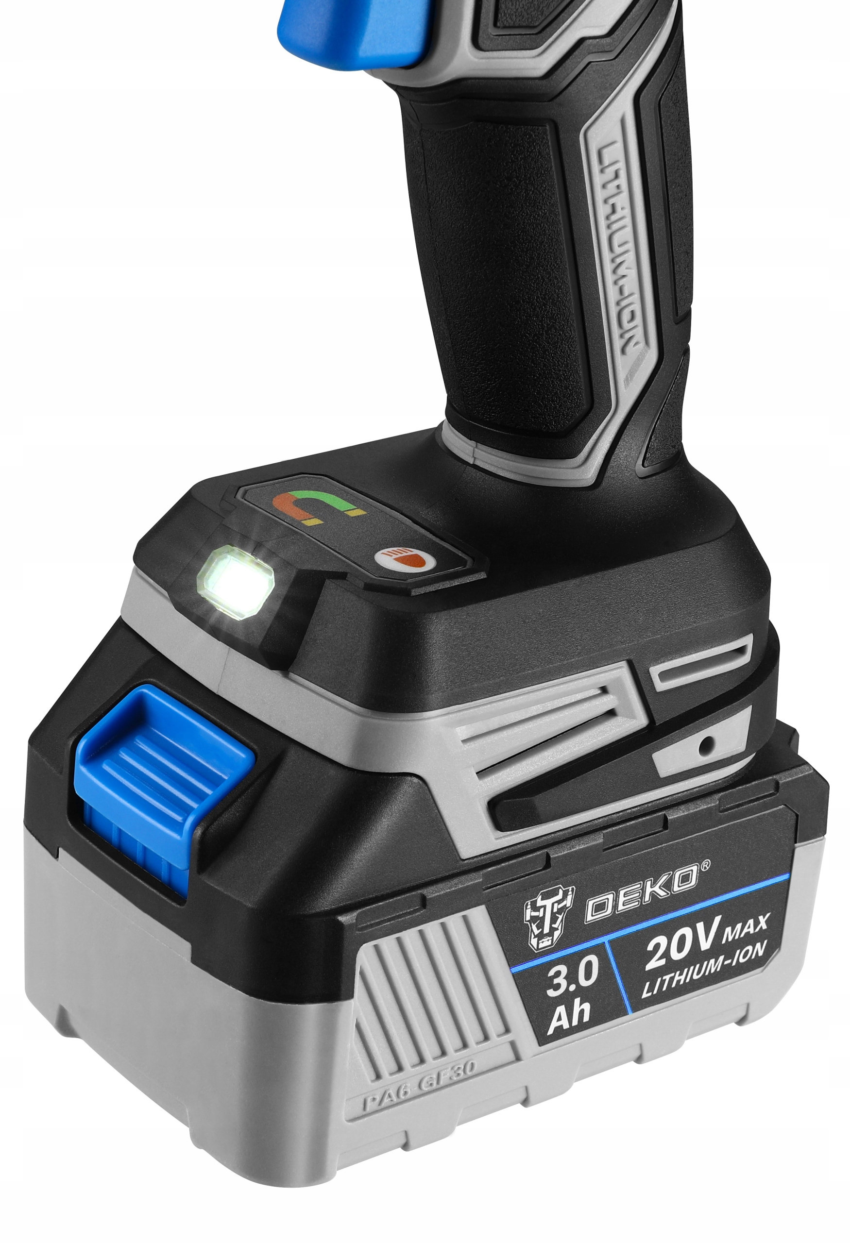 WIERTARKO WKRĘTARKA Z UDAREM AKUMULATOROWA UDAROWA AKU 120 NM + TORBA DEKO Typ uchwytu samozaciskowy