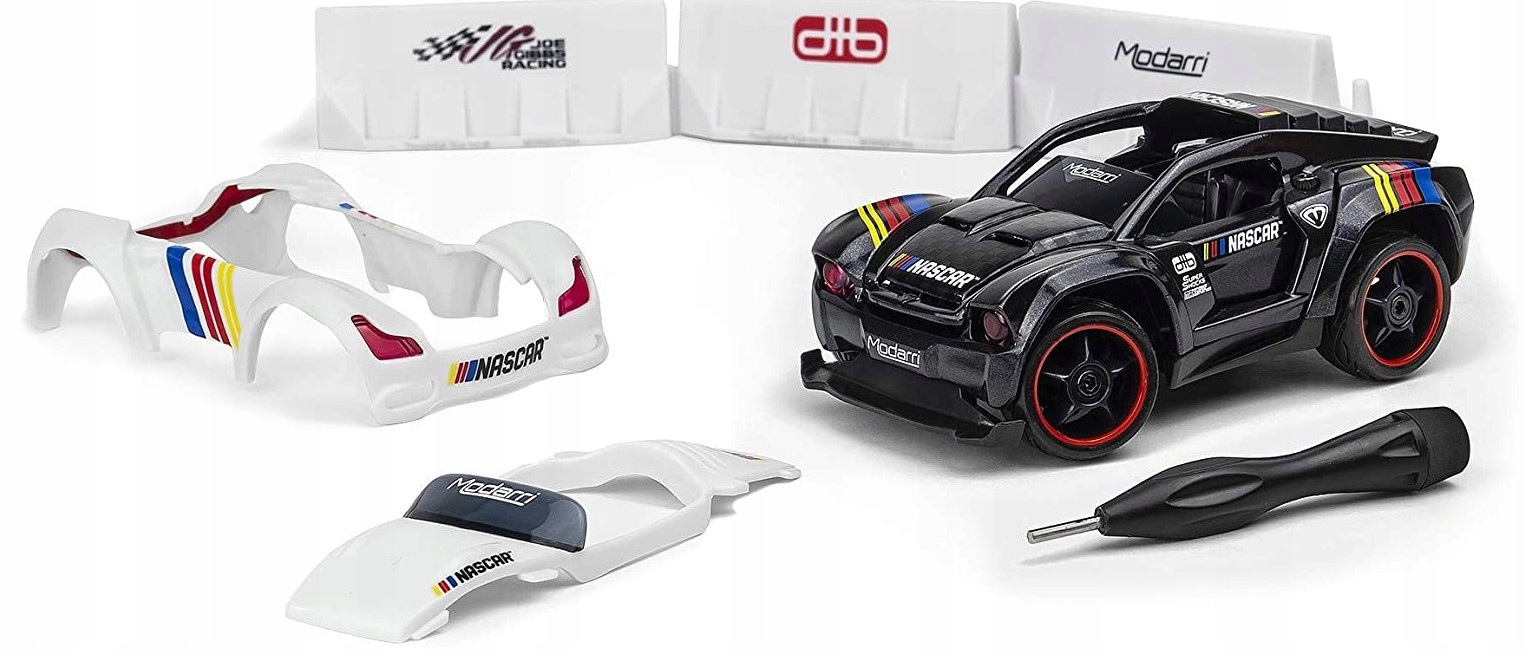 Modarri Samochód Sport NASCAR Delux z Torem Wyścig Model 1314-01