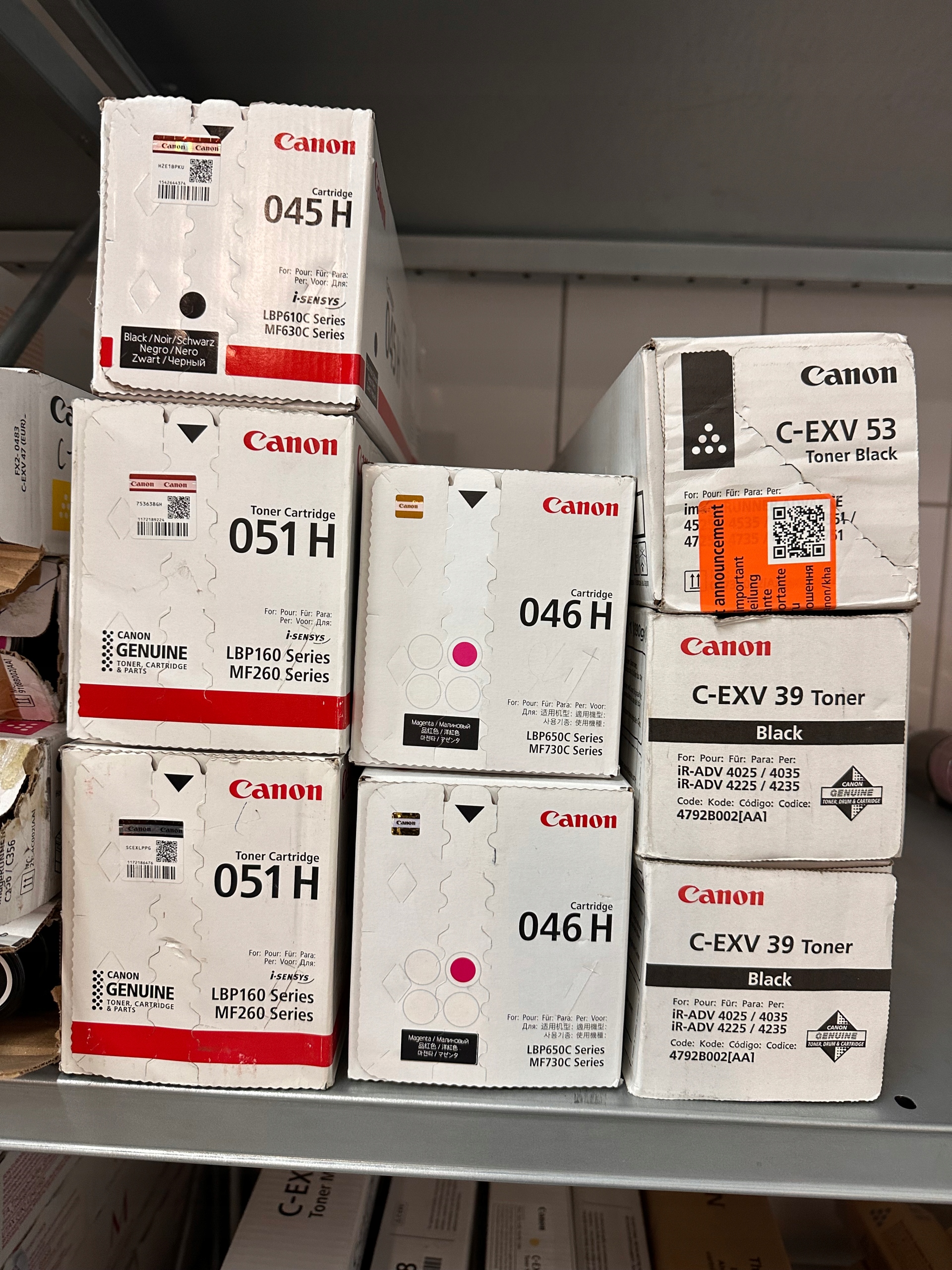 Toner Canon C-exv 39 Canon C-EXV39 4792B002 čierny (black) Originál