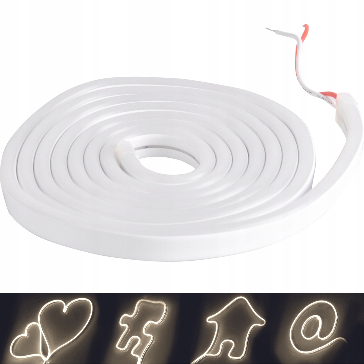 NEON Pasek ELASTYCZNA TAŚMA LED 12V Neutralna IP65 Rodzaj inny rodzaj