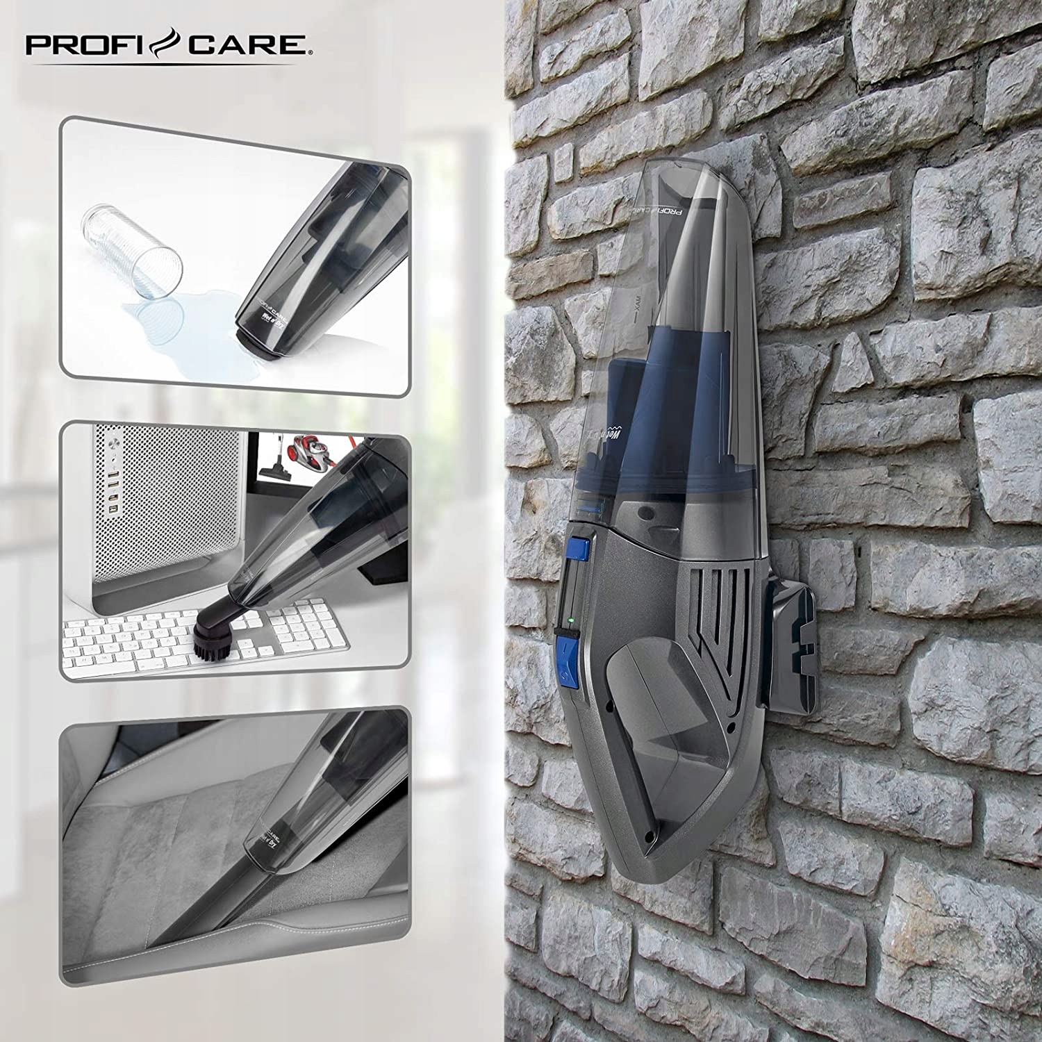 ODKURZACZ SAMOCHODOWY RĘCZNY CYKLONOWY BEZPRZEWODOWY TURBO SAMOCHODU DOMU Producent inny