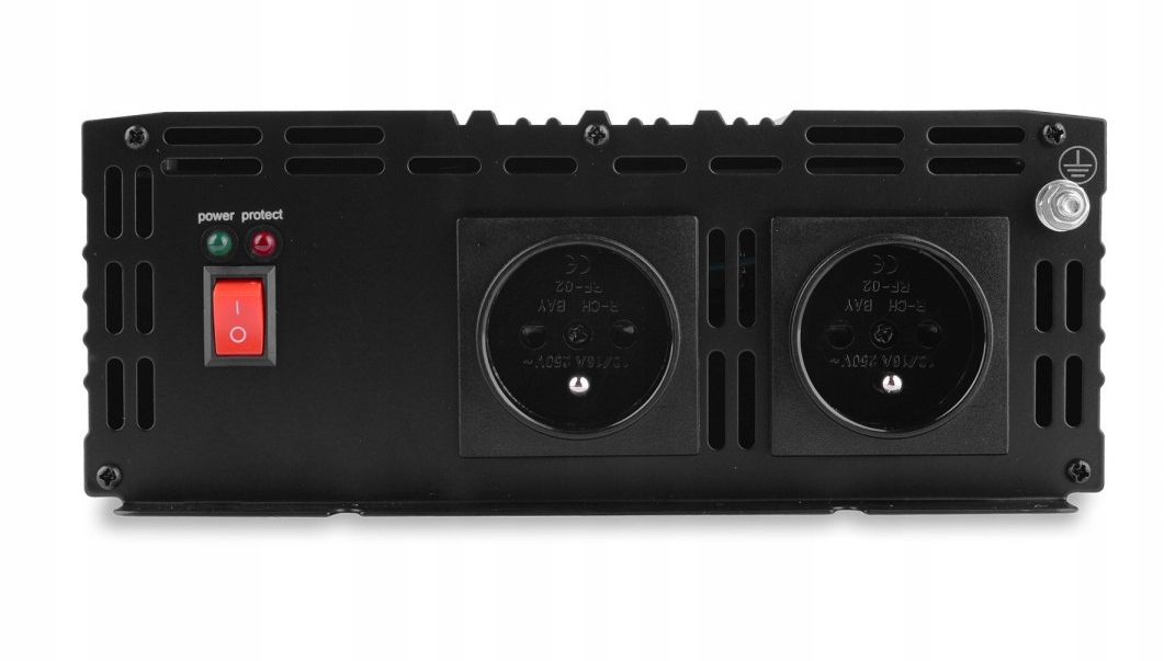 PRZETWORNICA NAPIECIA CZYSTY SINUS 12V 230V 4000W Net power 2000 W