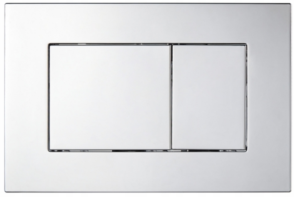 Chrom Splachovací tlačítko pro Wc stojan Slim Hydroland