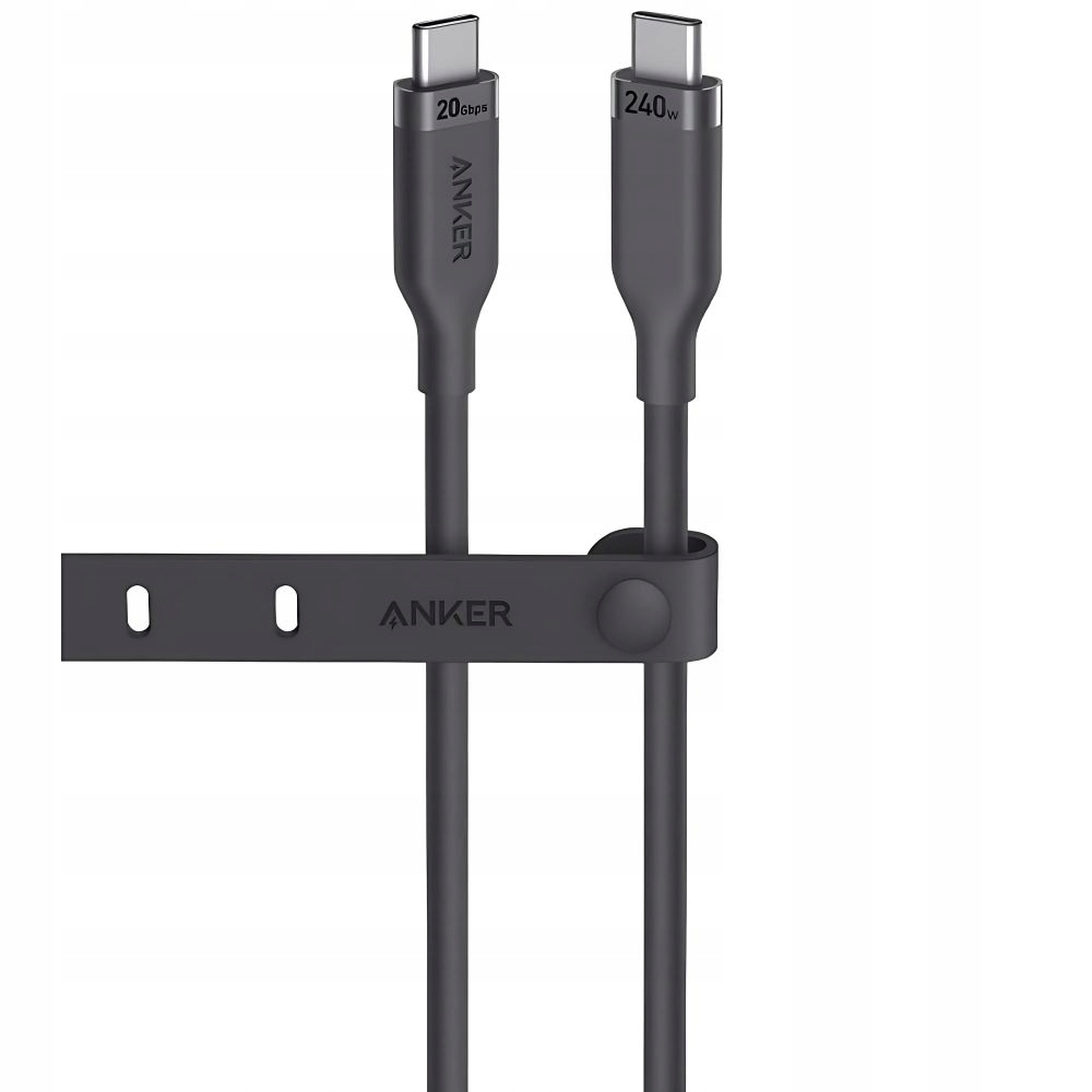 Kabel Anker 310 Bio-TPE USB-C do USB-C 240W 20Gbps USB 3.2 Czarny