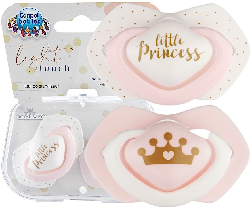 CANPOL SMOCZEK SYMETRYCZNY ROYAL BABY 0-6m 2 szt.