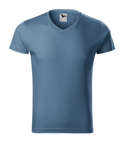 

T-shirt koszulka w serek Slim Fit V-neck den XXL