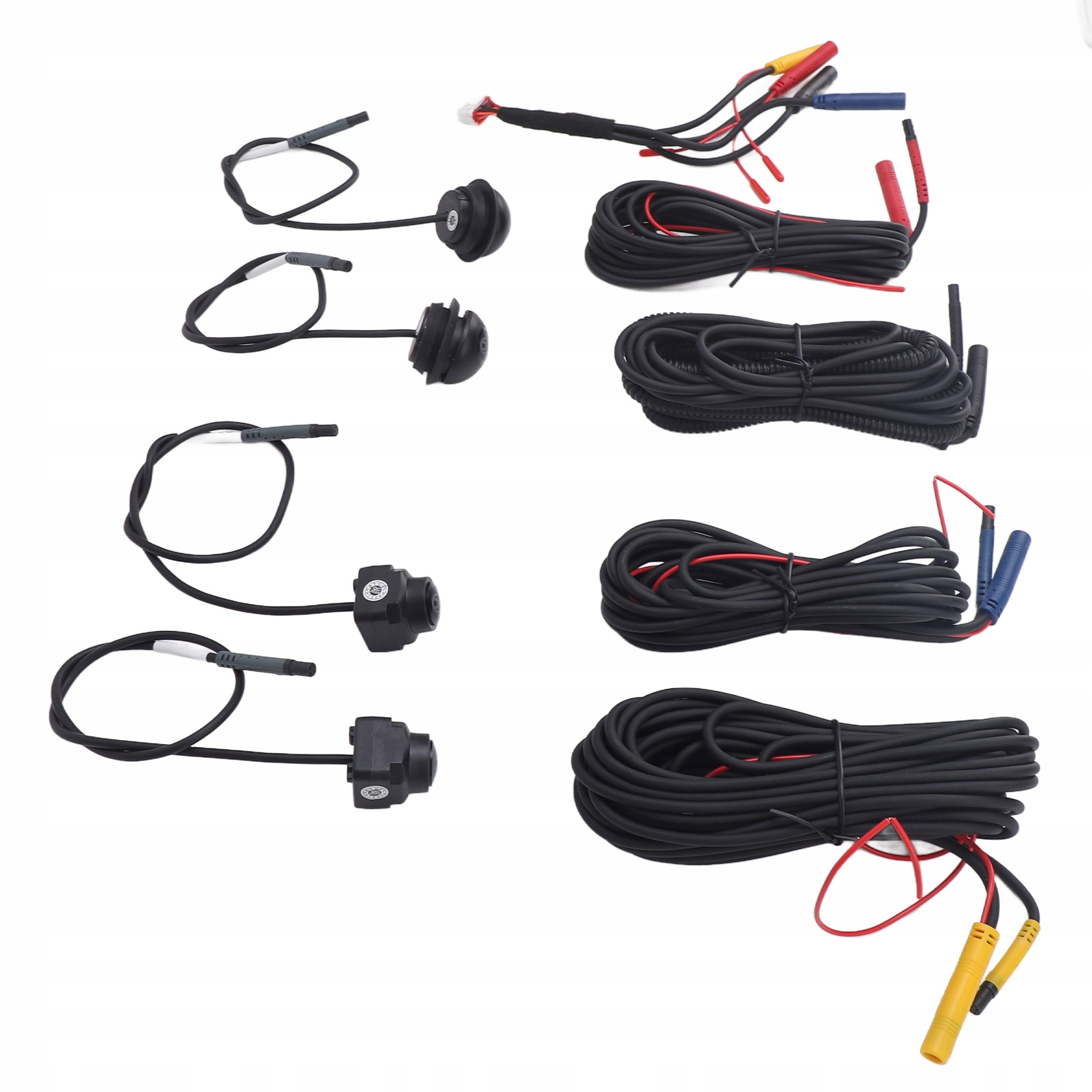 Kamery 360 Stopni Do Samochodu Android 1080P Hd Przód Tył Lewy Prawy